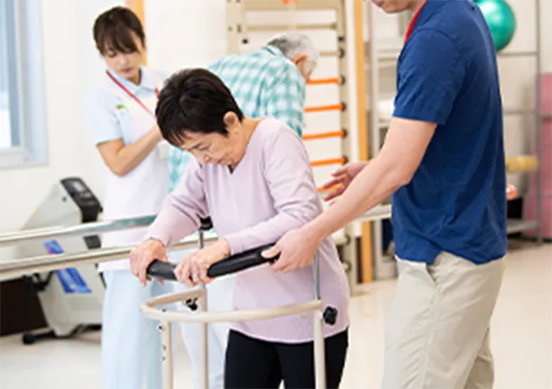 自立した生活を支援するリハビリ・機能訓練